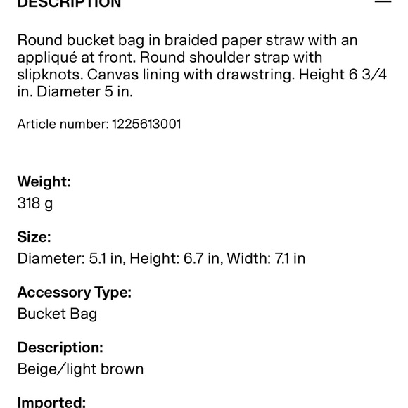 H&M Tan and Brown Woven Crossbody Bag - Picture 6 of 6